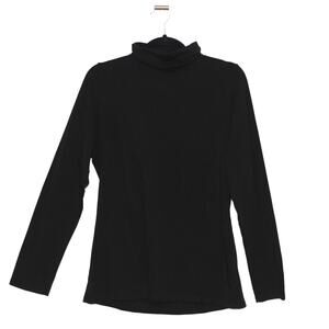 Felina Black Turtleneck Long Sleeve Shirt Size XLarge